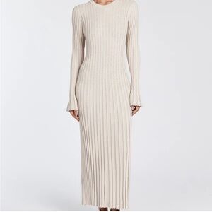 Dissh ada midi dress in stone, size M